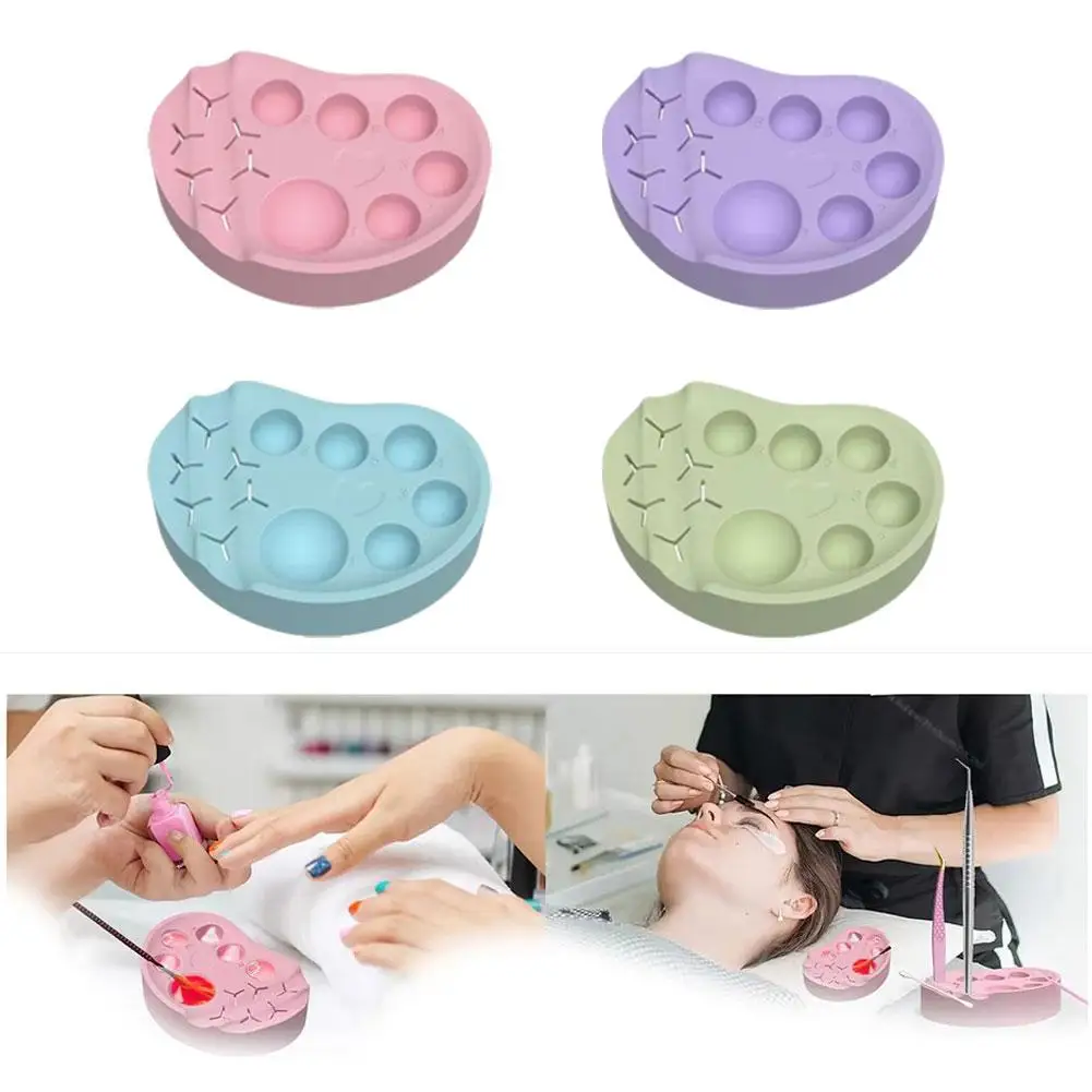 Lash Lift Pallet Multifunctional Eyelash Lifter Silicone Pallet Beauty Tools Lash Lift Pallet Silicone Makeup Tools Beauty