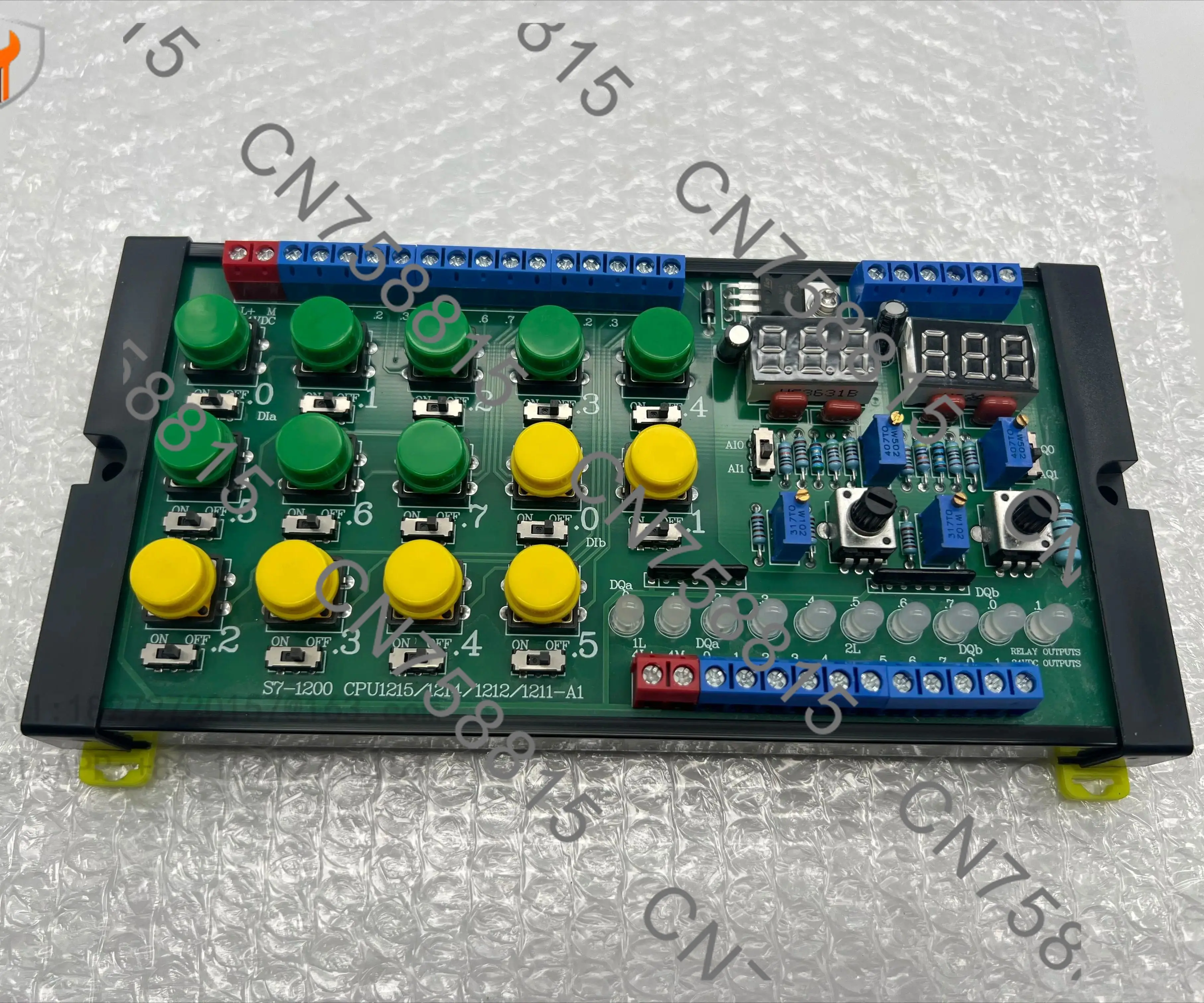 For Siemens debugging simulation board, S7-1200 PLC/CPU 1211C 1212C 1214C 1215C