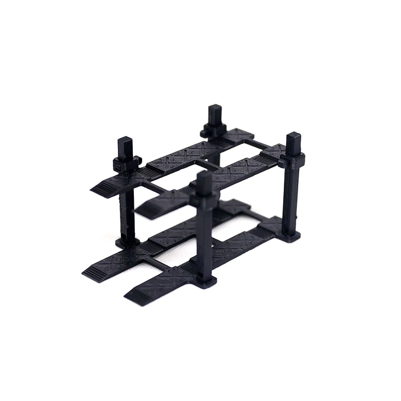 1Set Double-deck Vehicle Parking Frame Model For 1/64 Alloy Car Toy 3D Printed Garage Car Rack Scene Decoration Assembly Parts