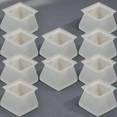 

10Pcs Chair Leg Protectors Silicone Nonslip Furniture Feet Pads Thickened Design Floor Protectors for Hardwood Wood Floors