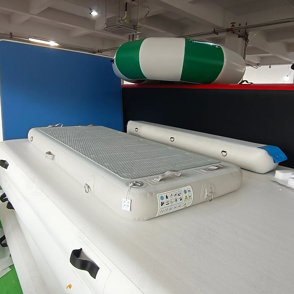 

Water Floating Sports Drop Stitch Fabric Floating Yoga Mat Fitness Equipment Yoga Mats Non Slip for Fitnesspromote sales