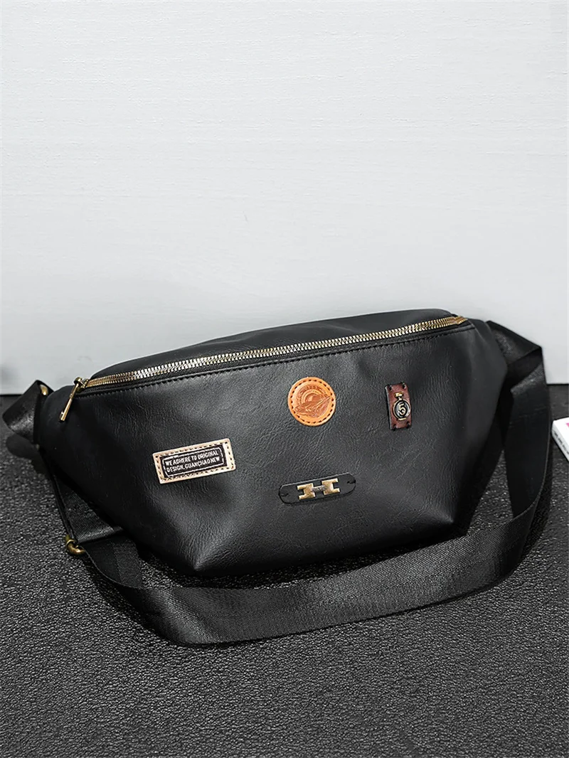Men Vintage Luxury PU Leather Toiletry Bag Travel Necessary Business Cosmetic Makeup Cases Male Hanging Double Layered Wash Bag