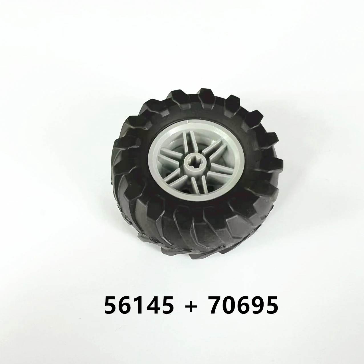 1 Pcs Building Block 56145 Wheel 30.4mm D. x 20mm with No Pin Holes and Reinforced Rim For Tire 44309 15413 55976 70695 MOC Set