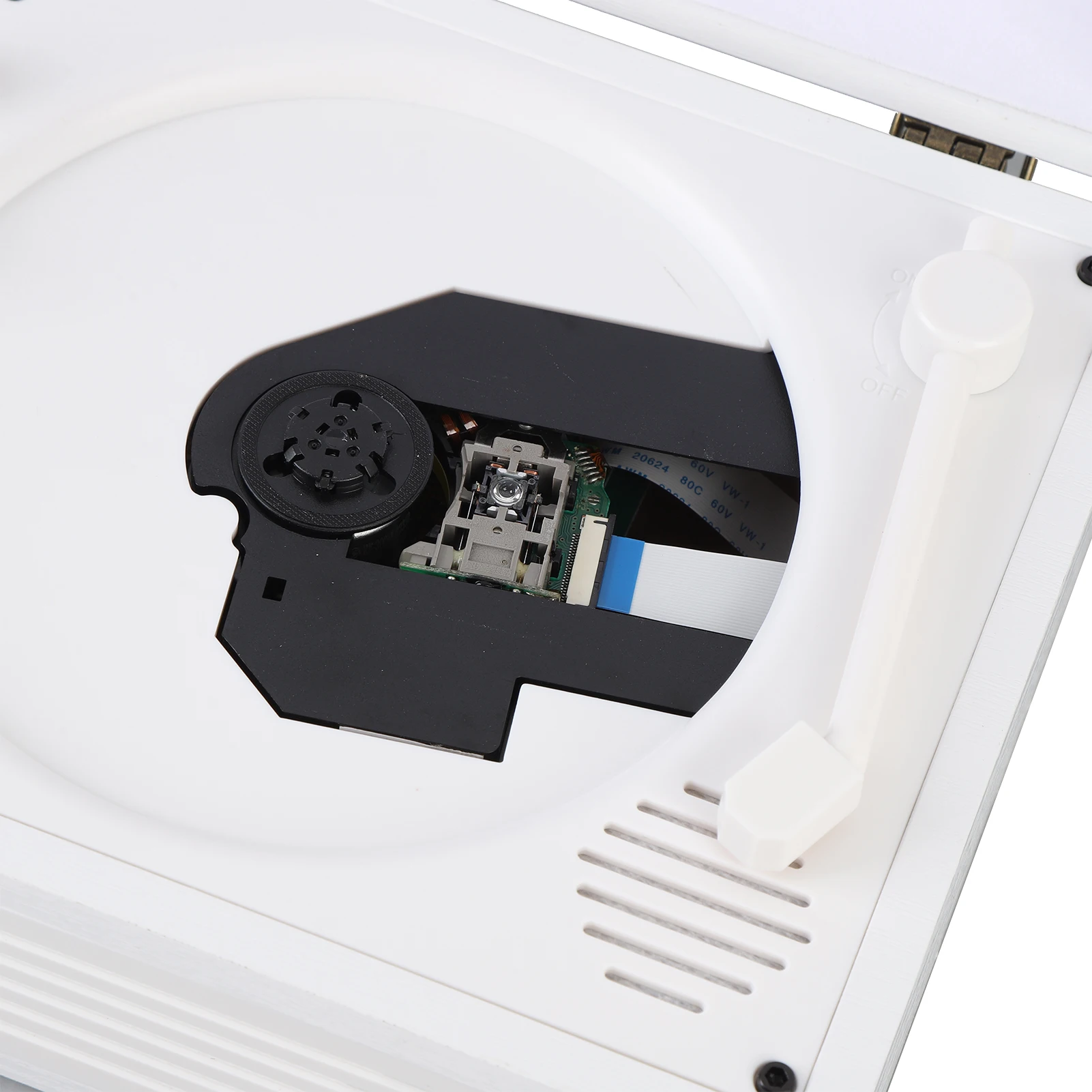 Reproductor de CD de escritorio Reproductor de CD retro Altavoz Bluetooth Soporte CD USB Reproducción de tarjeta de memoria pequeña Reproductor de música con control remoto