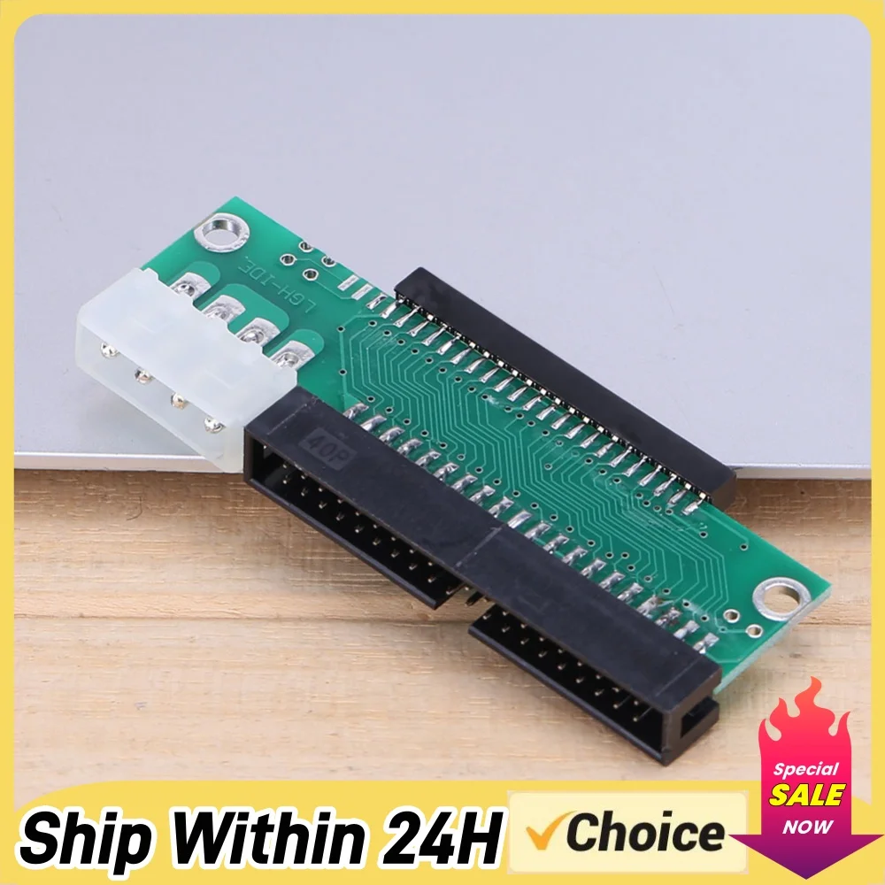 44pin To 40pin Hard Disk Drive 3.5 IDE Male To 2.5 IDE Female Converter Adapter Card Portable Convert Laptop No Driver Required
