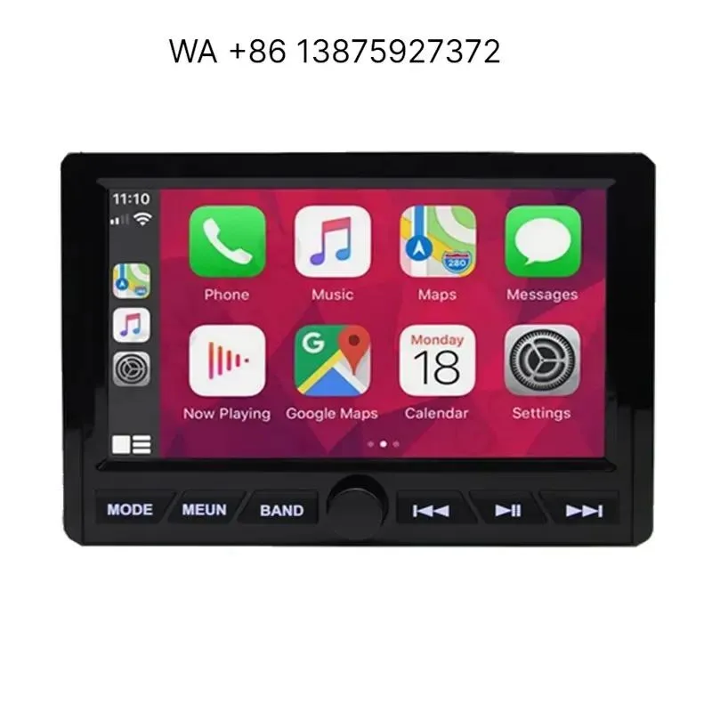 Wmwmnu 10 Inch Marine Audio MP5 Stereo for Yacht Pleasure Boat UTV ATV RV