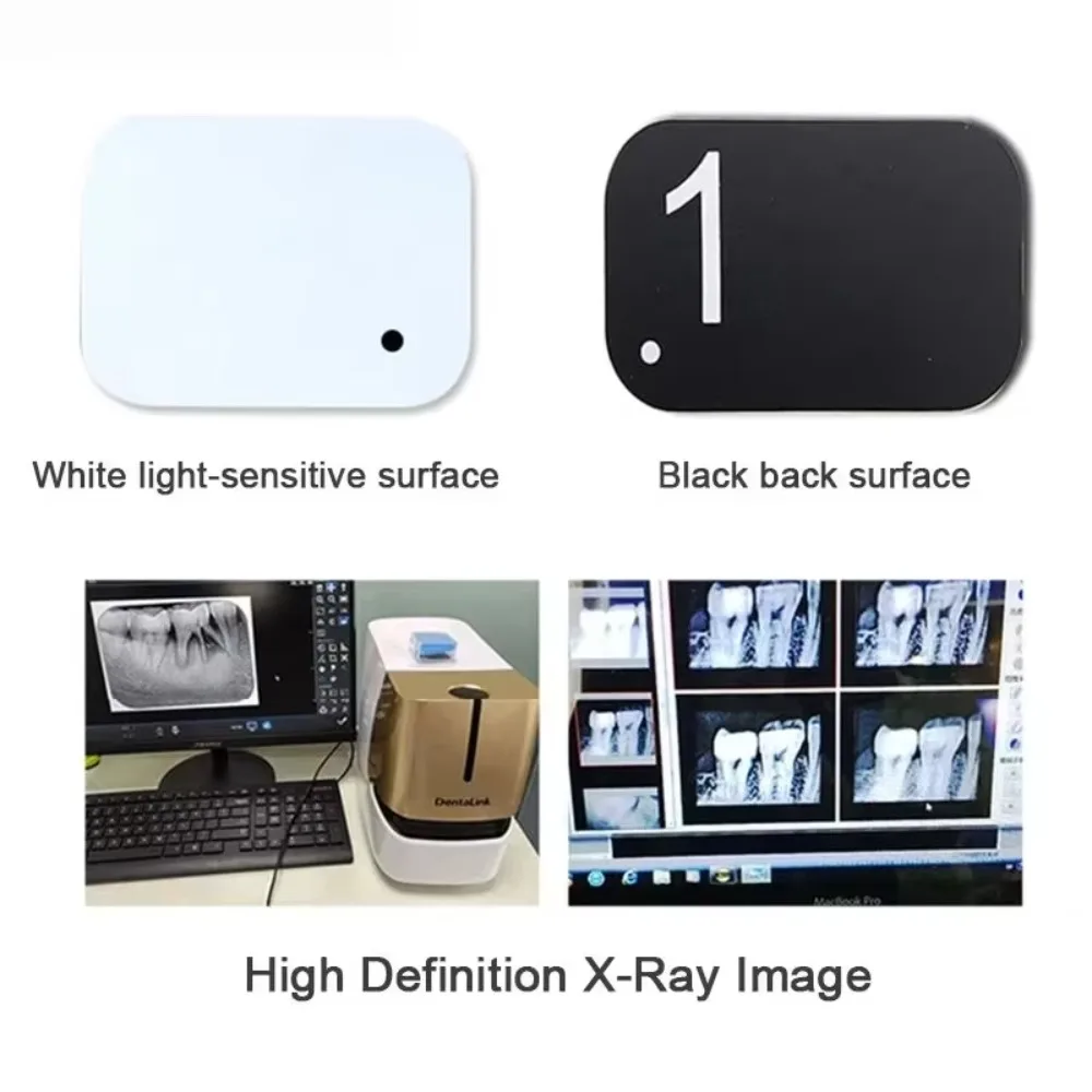 Dental X-Ray  Oral Phosphor Plates Digital X Ray Sensor Image Scanner Board Phosphor Storage Plates for General Scanner