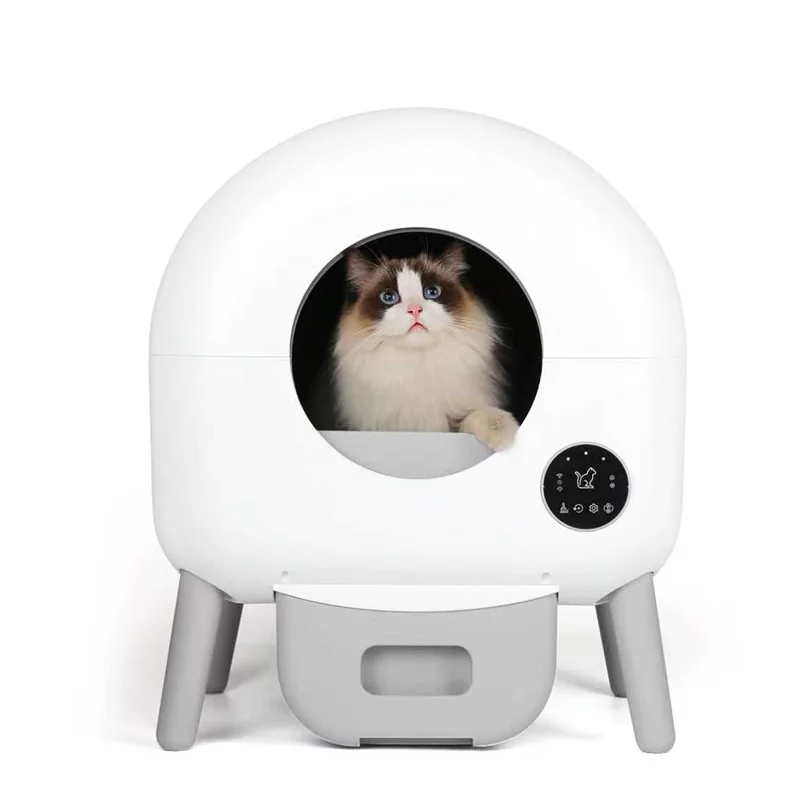 10L Top Self-cleaning Toilet  WIFI APP Control Pet Smart Big Space Electronic Automatic Cat Self Cleaning Litter Box