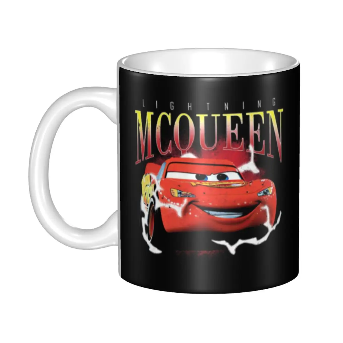 

Cars Lightning Mcqueen Mug Custom Coffee Ceramic Mug Cup Creative Gift