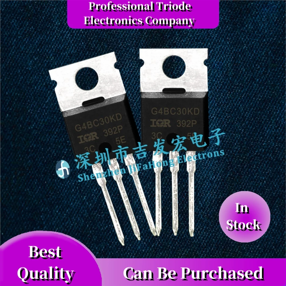 10PCS G4BC30KD IRG4BC30KD  TO-220 600V 16A Best Quality   Fast Shipping