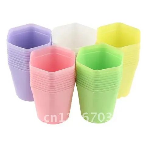 10 Pieces Small Plant Flower Pot for Garden Decor Home Office Desk Flower Plant Supplies