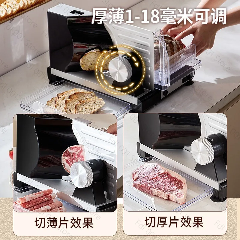 Heavy Duty Electric Meat Grinder - Stainless Steel Food Processor for Mincing & Slicing, Easy Clean with Detachable Parts