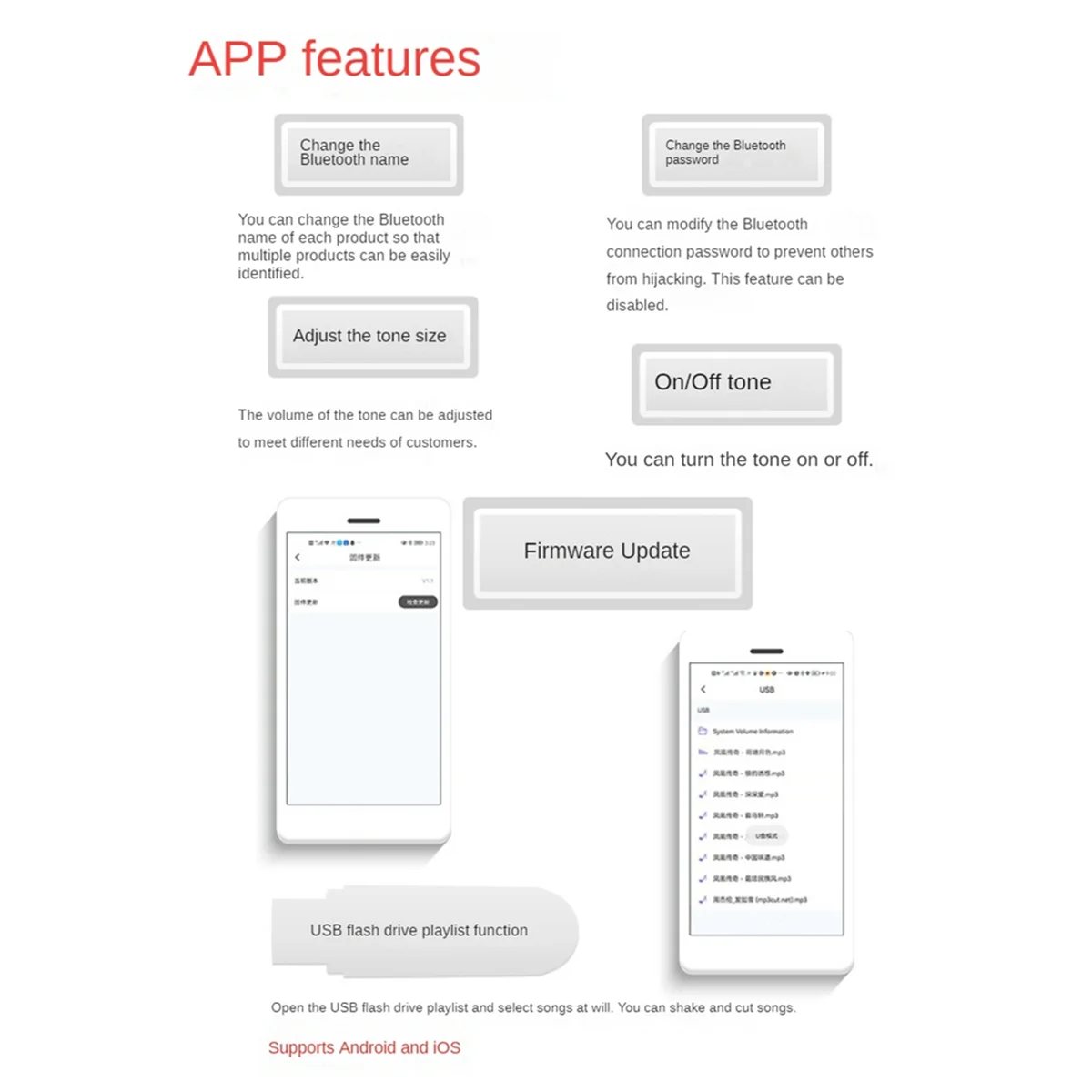 ZK-PT2 HIFI 5.1 บลูทูธ USB ถอดรหัสคณะกรรมการเครื่องเล่น Lossless WAV/FLAC/APE เครื่องรับสัญญาณเสียงเครื่องขยายเสียง APP ฟังก์ชั่น
