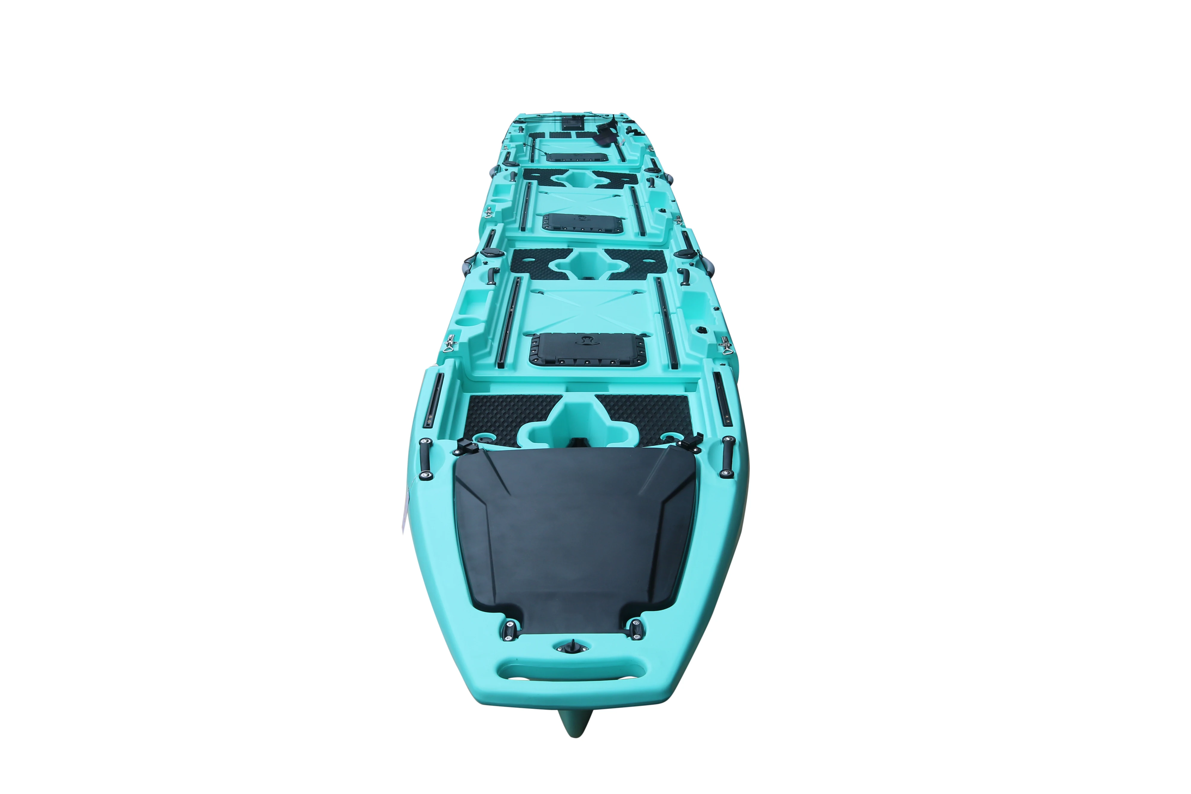 Modular 5.6m Inflatable Pedal Fishing Kayak with CE Certified Detachable Folding & Trolling Motor Kayak for 1 2 3 People