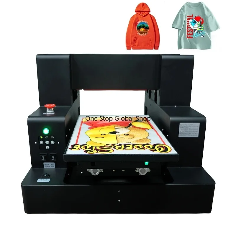 

A3 DTG Printer L805 DTG Flatbed Printer Direct Print to Clothes T-shirt Printing Machine A3 DTG Direct to Garment Printer