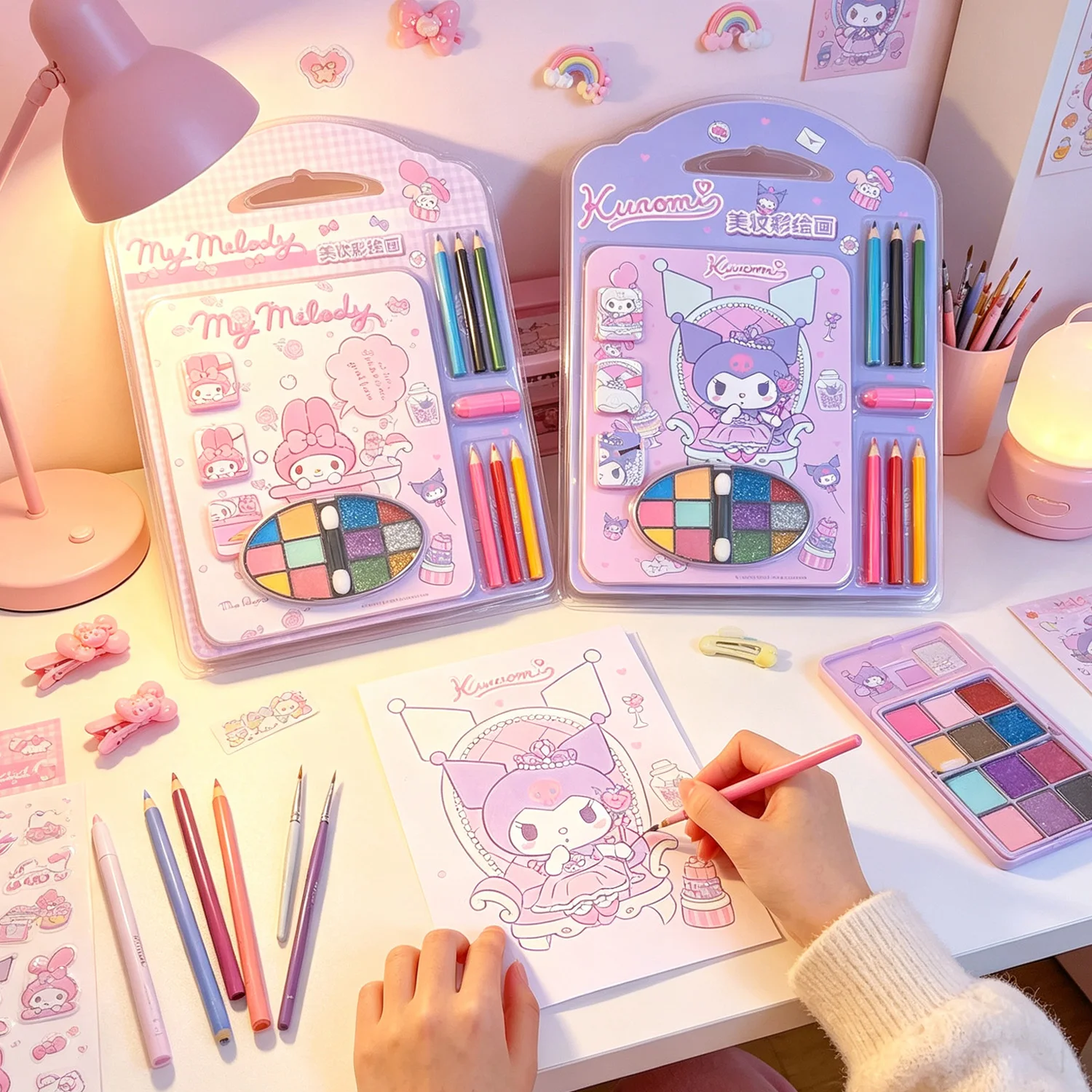 Kuromi My Melody Makeup Painti - огляд і ціна My Beauty Makeup Set