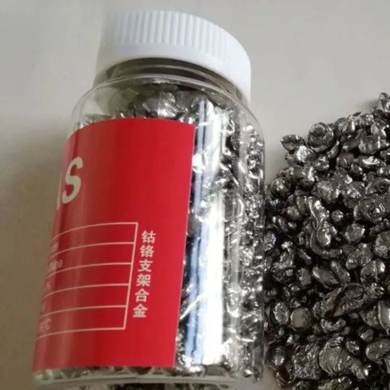 

Dentistry Cobalt Chromium Bracket Steel Alloy Nickel Chromium Bracket Cylindrical 1kg/pcs Kouga Orthodontics Technician Tools