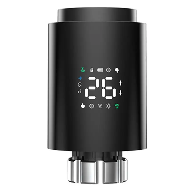 Feb.Tuya Zigbee Smart Radiator Actuator TRV Programmable Thermostatic Radiator Valve App Remote Temperature Controller