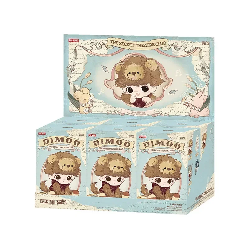 

POP MART DIMOO The Secret Theatre Club Series Vinyl Plush PendantMystery Box Action Figure Blind Box Toys
