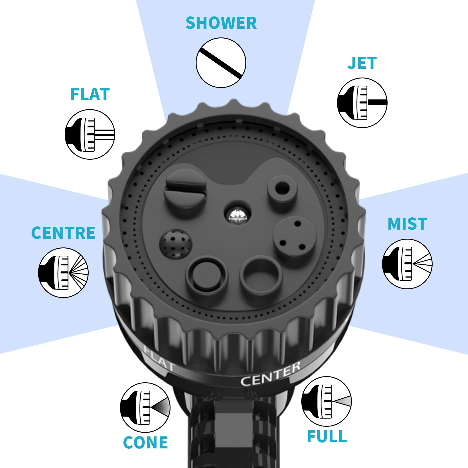 خرطوم حديقة الأنابيب 75FT/100FT/150FT/200FT توسيع حديقة Hosepipe أقوى أنبوب داخلي مزدوج اللاتكس مع 7 وظيفة بندقية رذاذ