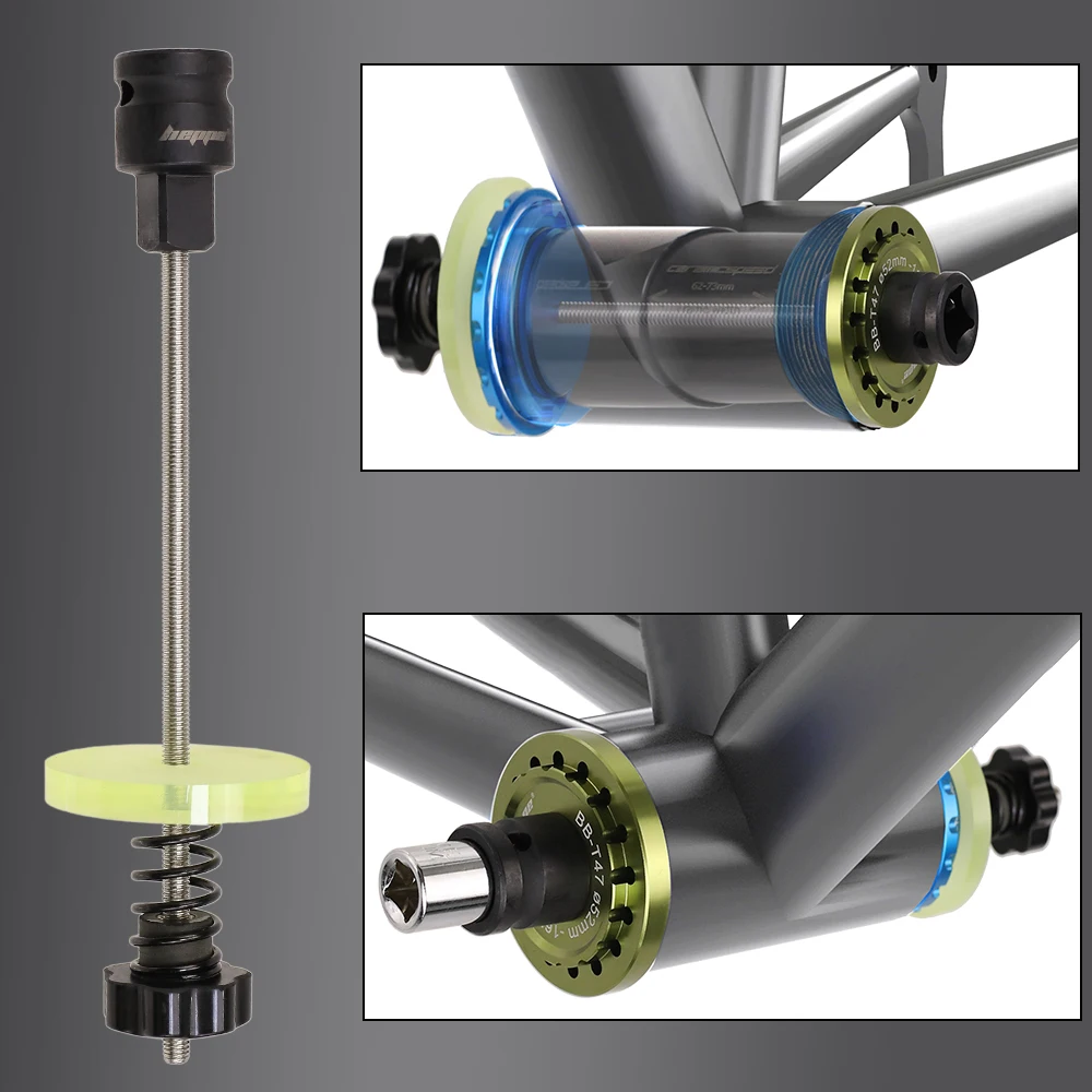 Fahrrad Tretlager Demontage Werkzeug Für BB T47 Installation und Entfernung Schlüssel Fahrrad 12T 16T BB Steckschlüssel BB Reparatur Werkzeug – Detail 31