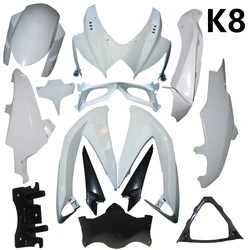 Motorcycle Bodywork Fairing Components Injection ABS Unpainted Plastic parts For Suzuki GSXR600-750 GSXR750 K8 2008 2009 2010