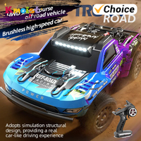 JJRC Q130 PRO Big RC Car Short Course Truck High Speed All Terrain Off Road Vehicle Remote Control Cars with Light Toys for Boys