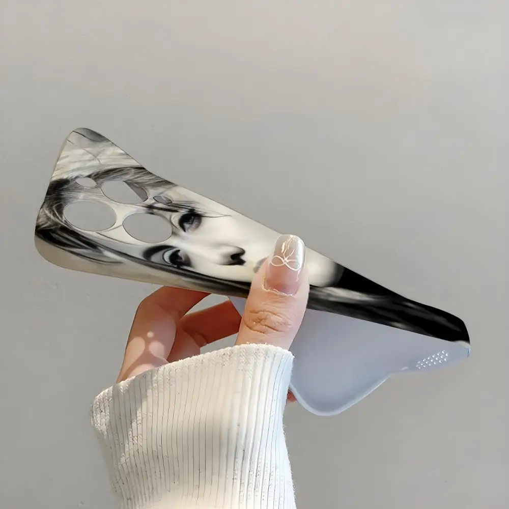 A-AngelinaS Jolie Vintage Phone Case Film Korean INS for iPhone 16 15 14 13 12 11 Pro Max Plus Luxury  Cover