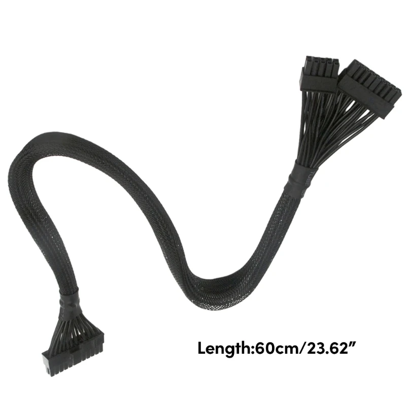 Dropship Mainboard 24pin Module Cable Black Flat Cable 10pin 18pin To 24pin Module Cable