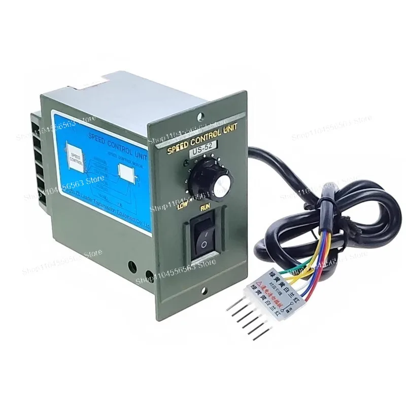 ورشة عمل صغيرة ووحدة تحكم ضبط المحرك DIY - منظم لوحة USB-52 6W-200W AC 220V الأساسية لضبط السرعة اليومية