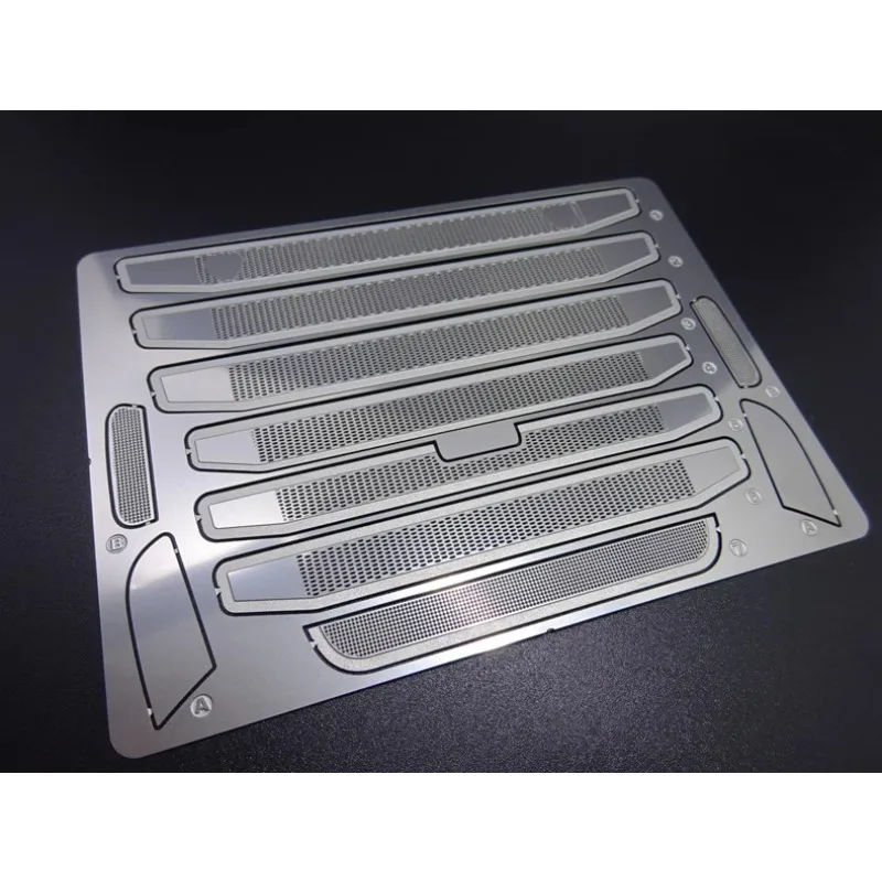 

Simulation Grimace Metal Net for 1/14 Hercules Tamiya RC Truck Scania R730 Diy Parts