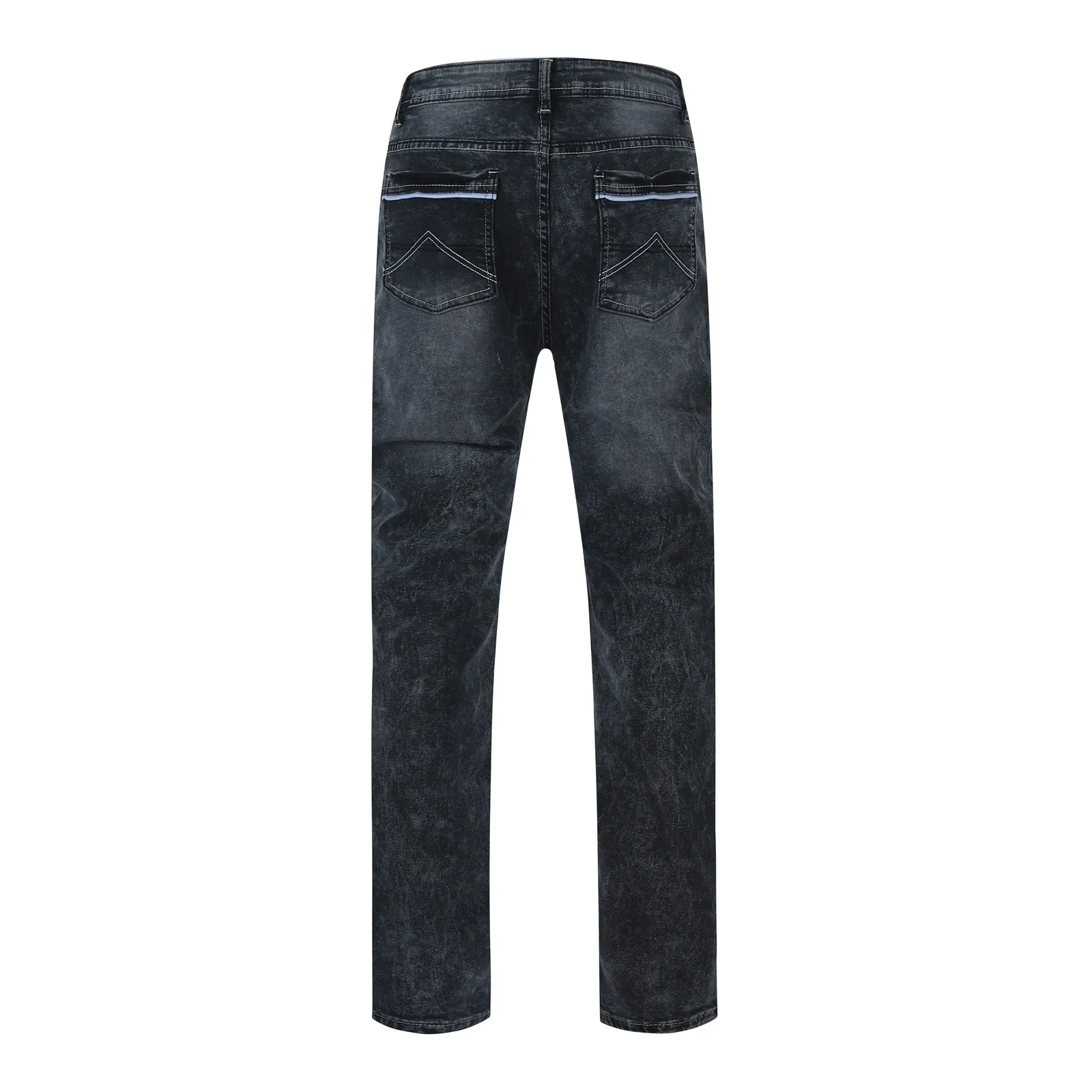 New Men's Stretch Skinny Jeans Fashion Classic Premium Loose Straight Pants Business Casual Brand Men Trousers