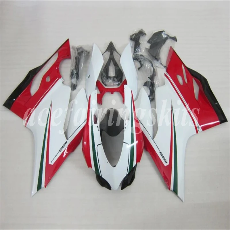 4Gifts New ABS Motorcycle Fairings kit Fit For Ducati 899 1199 panigale 1199S 2012 2013 2014 2015 Custom Red Green White