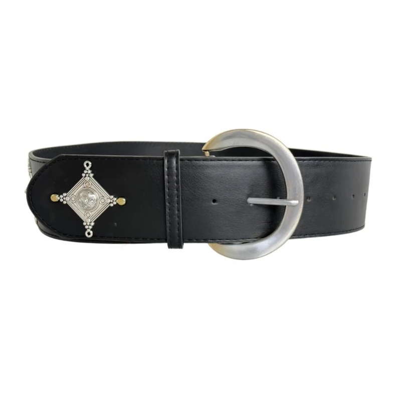 

Fashionable Unisex PU Belt With Unique Fastener Design 109Cm Length D0UB