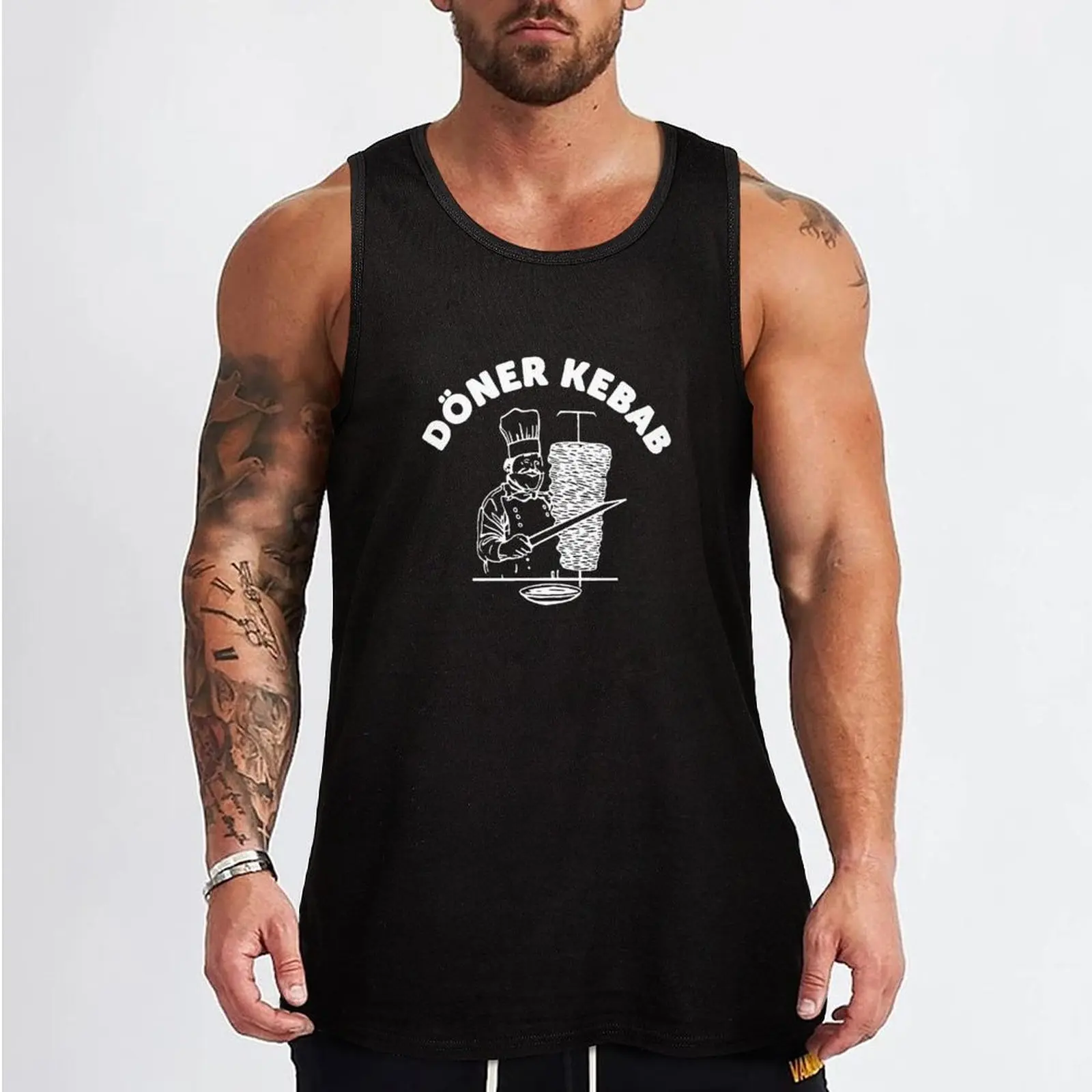 D?NER KEBAB Tank Top bodybuilding anime