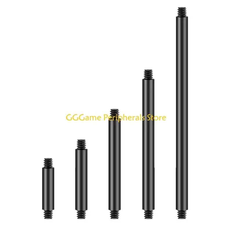 U55B 24mm-144mm Long Rod Male 1/4 to Male 1/4 Thread Mount Connecting Screw for DSLR Camera Photo
