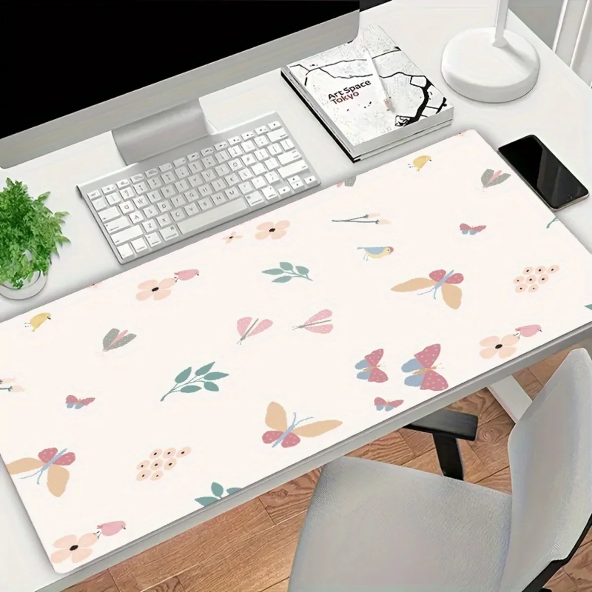 Non-Slip Multifunctional Rubber Mat Washable for Gamers Office Computer Keyboard Desk Mat