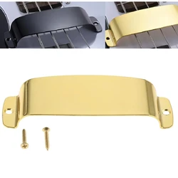130x50mm Metal Generic Bass Guitar Pickup Cover with Screws for Jazz Bass Guitar Parts & Accessories 3 Colors Gold/Silver/Bronze