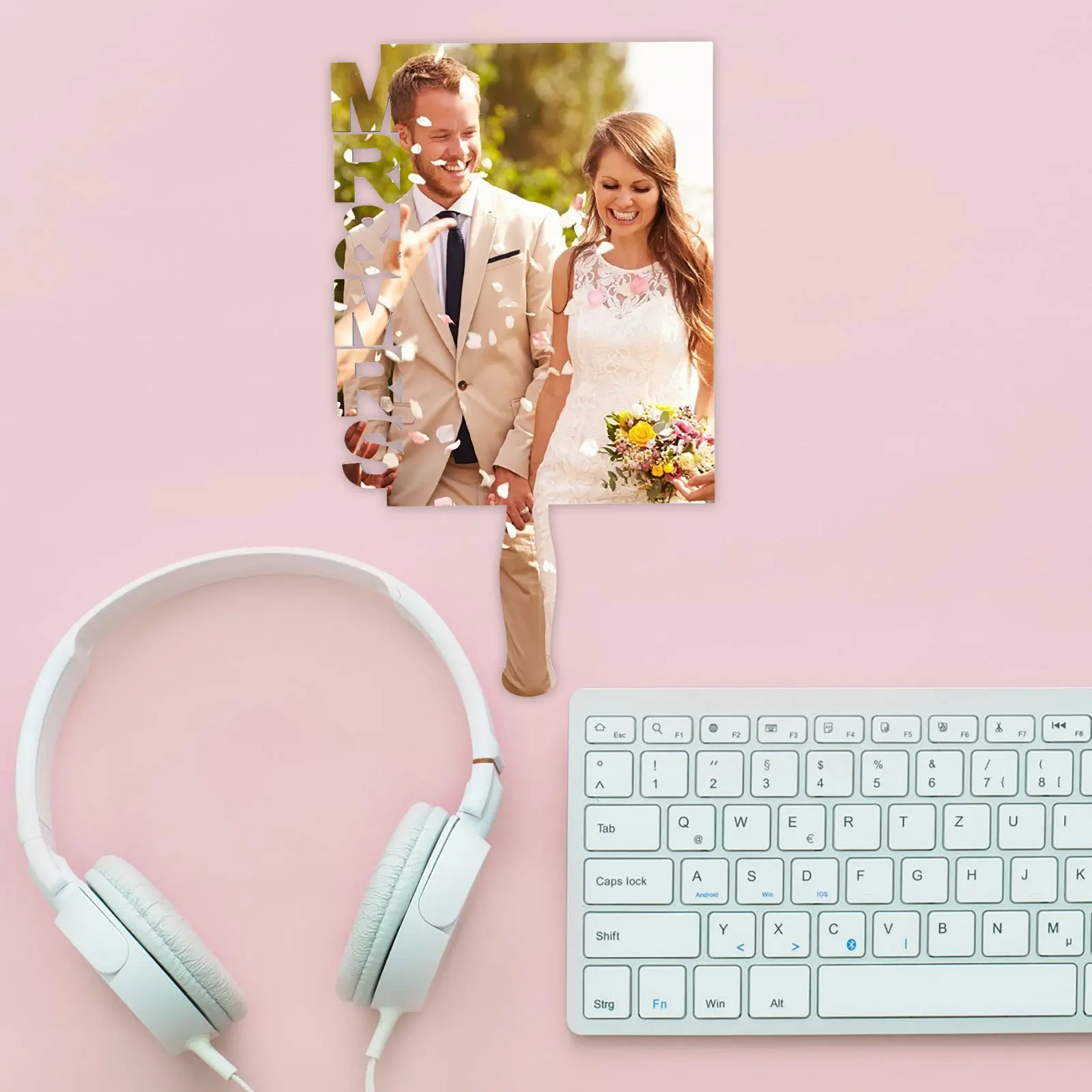 

Wedding Sublimation Blank Frame Heat Transfer DIY Picture Frame for Mr and Mrs Valentine's Day Keepsake Aesthetic