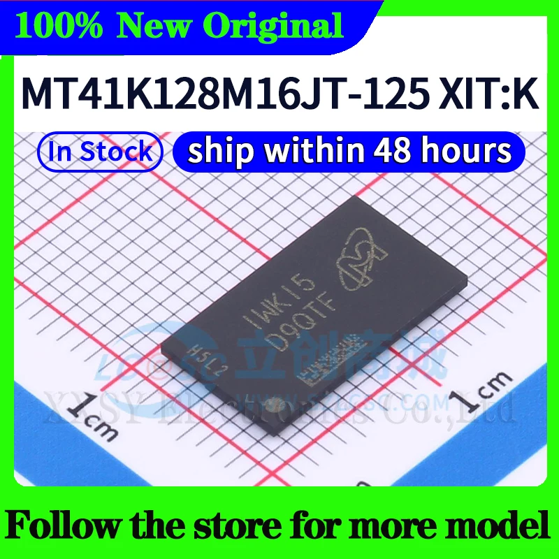 

MT41K128M16JT-125 XIT:K High quality New