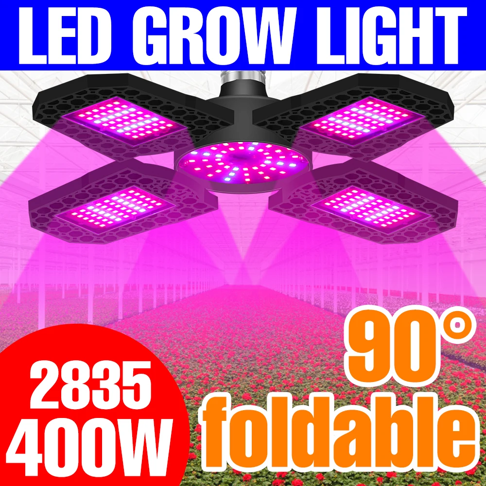 

Led Plant Light Grow Phytolamp Greenhouse Phyto Led Lamp Foldable Full Spectrum Flood Lights Indoor Cultivation Grow Tent Box