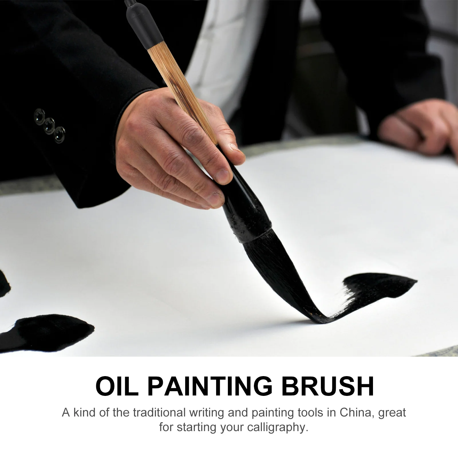 

1pc Wolf Goat Brush Chinese Calligraphy Calligraphy Pen Pen For Painting Writing Couplets Art Stationery Tool