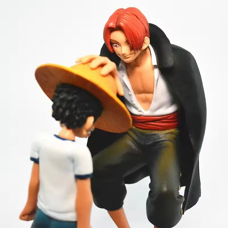 18 cm une pièce Anime Figure quatre empereurs tiges chapeau de paille Luffy Figurine d'action une pièce Sabo Ace Sanji Roronoa Zoro Figurine