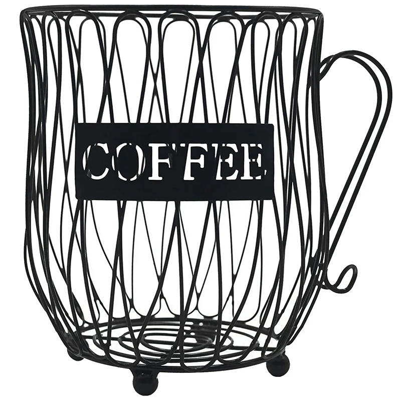 

Coffee Capsule Storage Rack Coffee Cup Line Storage Basket Large Capacity Espresso Capsule Holder Coffee Cup Holder