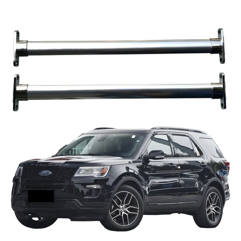 no noise high quality aluminum universal luggage bar car Roof Rack for Ford Explorer 2013-2015 2016-2019