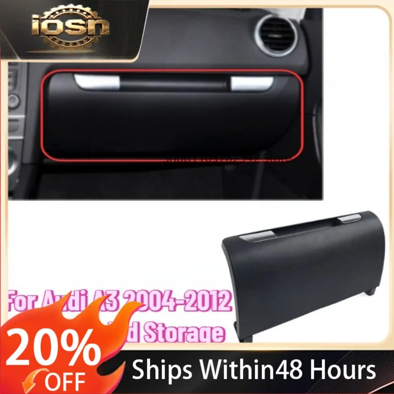 For Audi A3 2004-2012 Glove Box Lid Storage Compartment Cover 8P0 Durable ABS Replacement Parts OEM Quality Exact Fit 8P Chassis