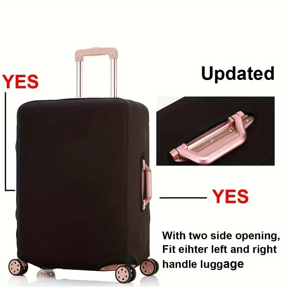 18-32 Inch Suitcase Protective Cover; Portable Suitcase Cover; Polyester Elastic Protective Cover