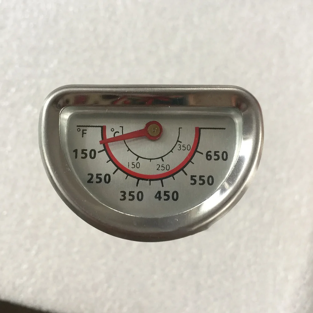 Indoor Cooking Length 43 Mm BBQ Oven Thermometer Accurate Temperature Readings Dual Scale Accurate Temperature Readings