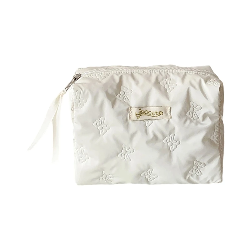 

A3PE Stylish Butterfly Cosmetic Embroidery Large Capacity Travel Makeup Bag
