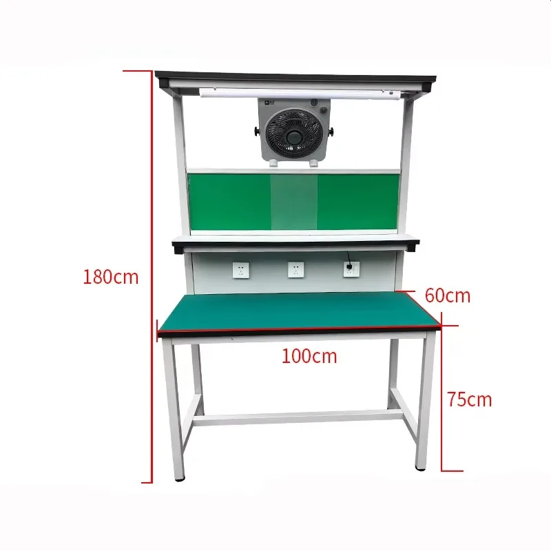 Multi-function Anti-Static Electronics ESD Work Table with Bearing Core Components Easy to Operate Assembly Line Bench